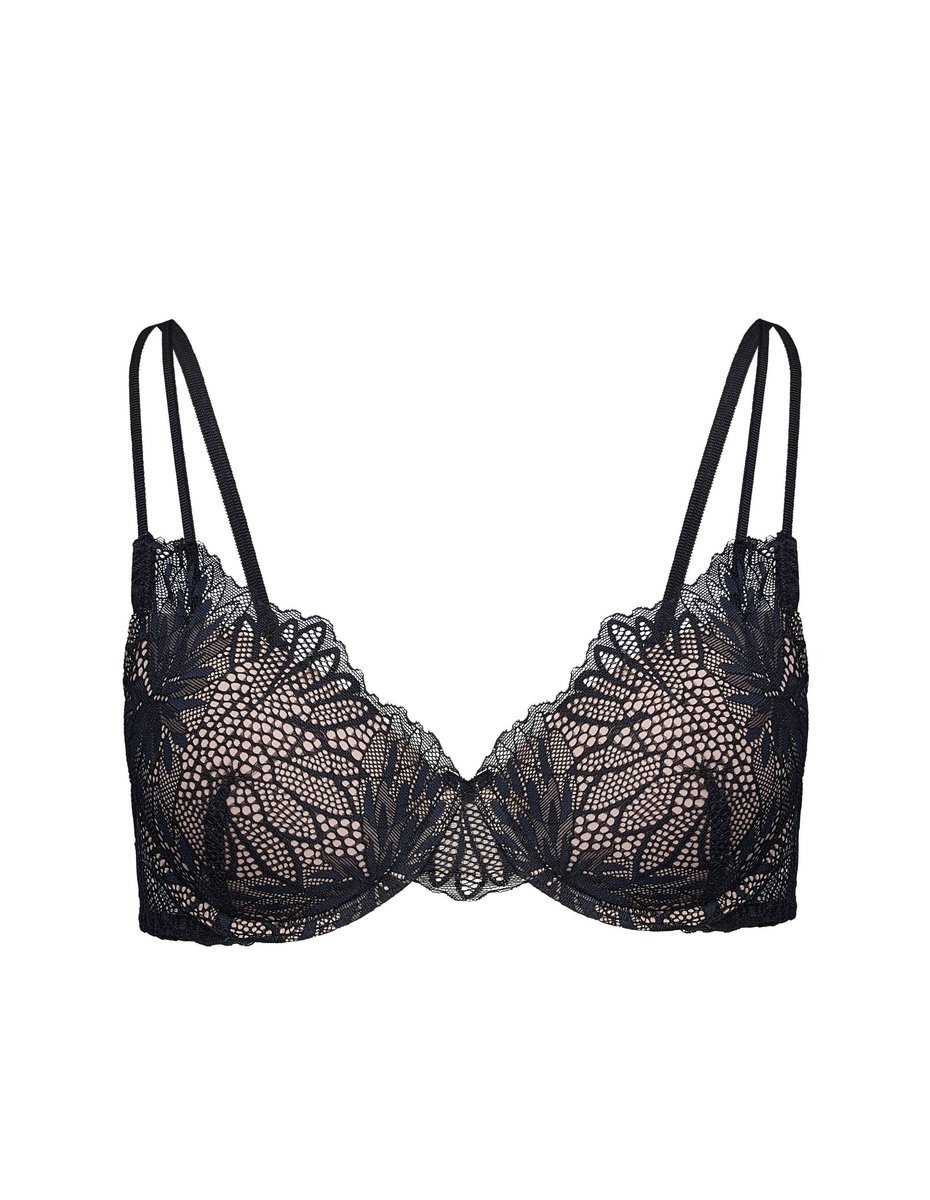 Biustonosz push-up Celeste Esotiq czarny 65F