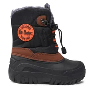 Buty dla chłopców - Kozaki Lee Cooper LCJ-21-44-0524K Czarny - miniaturka - grafika 1