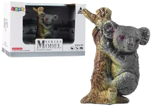 ZWIERZĘTA  FIGURKA KOALA NA DRZEWIE ZOO - Figurki dla dzieci - miniaturka - grafika 1