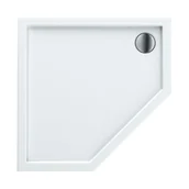 Brodziki prysznicowe - Brodzik do kabiny prysznicowej płaski Frigo 90 x 90 x 12 cm Sensea - miniaturka - grafika 1