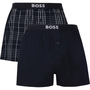 BOSS BLACK Bokserki 2-pack - Majtki męskie - miniaturka - grafika 1