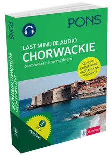 Pons PONS. Last Minute Audio. Rozmówki ze słowniczkiem. Chorwackie - Praca zbiorowa - Pozostałe języki obce - miniaturka - grafika 2