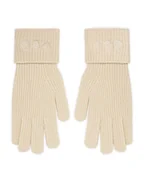 Rękawiczki - Guess Rękawiczki Męskie AW5405 POL02 Beżowy - miniaturka - grafika 1
