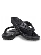 Sandały damskie - Crocs Japonki "Baya II" w kolorze czarnym - miniaturka - grafika 1