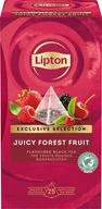 Herbata - Herbata LIPTON Exclusive Selection, piramidki, owoce leśne, 25 kopert - miniaturka - grafika 1