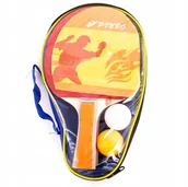 Tenis stołowy - Paletki Do Ping Ponga Piłeczki 2Szt Zestaw W Etui - miniaturka - grafika 1