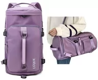 Torebki damskie - BAGAŻ PODRĘCZNY TORBA PLECAK 2W1 SAMOLOTU PODRÓŻNA - miniaturka - grafika 1