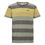 Koszulki męskie - G.I.G.A. DX Męski T-Shirt - GS 58 MN TSHRT, stalowo-niebieski, M, 38257-000 - miniaturka - grafika 1