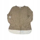 Bluzki damskie - Bluzka damska długi rękaw CALVIN KLEIN L - Calvin Klein - miniaturka - grafika 1