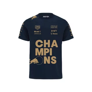 Koszulki męskie - Koszulka T-shirt męska Constructor Champion Red Bull Racing F1 2022 - grafika 1