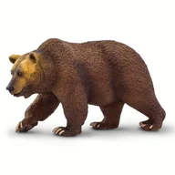Figurki dla dzieci - XL Safari Ltd 100274 Niedźwiedź Grizzly 1:8  23,5x8,8cm - miniaturka - grafika 1