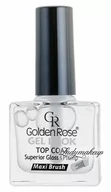 Lakiery do paznokci - Golden Rose Gel Look Top Coat żelowy utwardzacz do paznokci 10,5ml - miniaturka - grafika 1