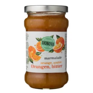 Bionova Marmolada z pomarańczy gorzkiej 340 g Bio - Owoce w puszkach i słoikach - miniaturka - grafika 1