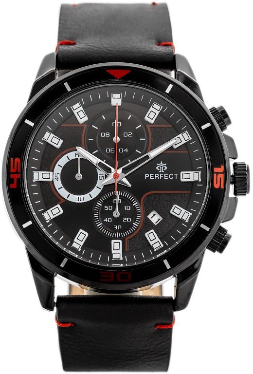 Zegarek Perfect ZEGAREK MĘSKI PERFECT CH02L - CHRONOGRAF
