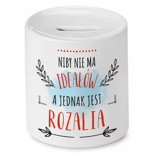 Skarbonka Dla Rozalii Urodziny Idealny Prezent z Nadrukiem ze Zdjęciem - Skarbonki - miniaturka - grafika 1