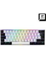 Klawiatury - IT layout - Sharkoon SKILLER SGK50 S4, gaming keyboard Kolor: BIAŁY/Kolor: CZARNY, Kailh Brown - miniaturka - grafika 1