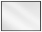 Lustra - Mexen Loft lustro łazienkowe prostokątne 80 x 60 cm, rama czarna - 9852-080-060-000-70 - miniaturka - grafika 1