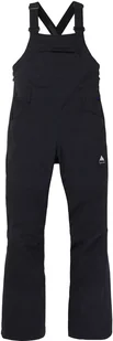 zimowe spodnie damskie BURTON AVALON BIB PANT True Black - Spodnie damskie - miniaturka - grafika 1