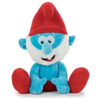 Maskotki i pluszaki - Smerfy Oryginalna Duża Maskotka Papa Smerf 26 cm Pluszak Czerwony - miniaturka - grafika 1