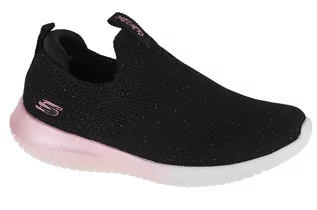 Buty dla chłopców - Skechers Ultra Flex-Metamorphic 81546L-Bkrg Chłopięce Sneakersy, czarne, rozmiar 28 1/2 - grafika 1