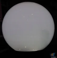 Lampy ogrodowe - Tech-Led Duża kula ogrodowa Led Biała 15 cm solarna Lampa - miniaturka - grafika 1