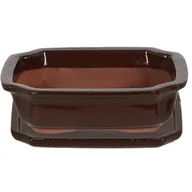 Donice - Esschert Design Doniczka z terakoty 21xh6cm - miniaturka - grafika 1