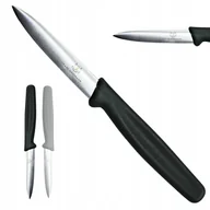 Noże kuchenne - Nóż Kuchenny 8cm Prosty Nożyk Czarny Karl Hausmann - miniaturka - grafika 1