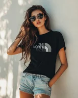Koszulki i topy damskie - Koszulka damska The North Face Czarna Na prezent dla dziewczyny, t-shirt, S - miniaturka - grafika 1