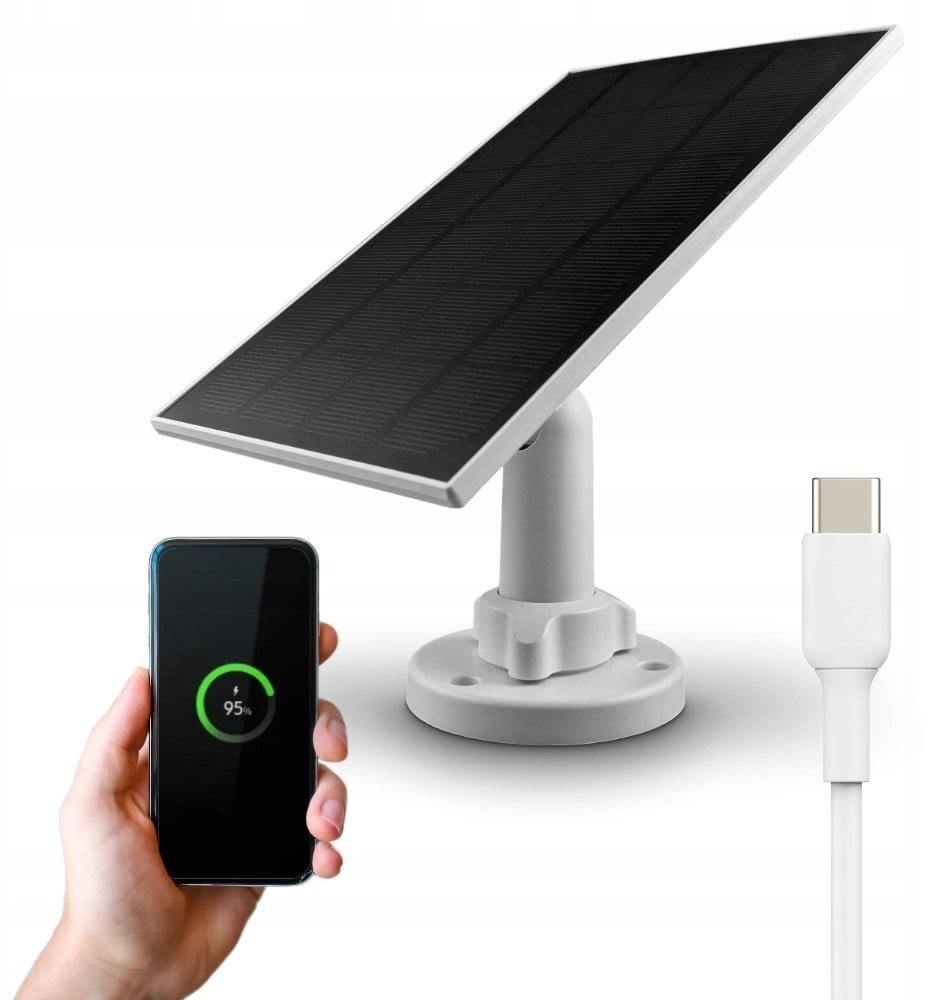 Ładowarka solarna GoMedia Panel 5V 3.3W z USB-C
