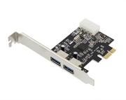 Kontrolery - ATL AK249 Kontroler PCI-E 2 x USB 3.0 AK249 - miniaturka - grafika 1