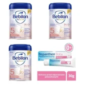 Mleko modyfikowane - Zestaw 3x Bebilon 5 Profutura DUOBIOTIK + Bepanthen Baby 30g - miniaturka - grafika 1