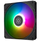 Tuning komputera - akcesoria - Silverstone SST-AS140B-ARGB system chłodzenia komputerów Obudowa komputera Wentylator 14 cm Czarny 1 szt. - miniaturka - grafika 1