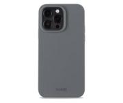 Etui i futerały do telefonów - Holdit Silicone Case iPhone 14 Pro Max Space Gray - darmowy odbiór w 22 miastach i bezpłatny zwrot Paczkomatem aż do 15 dni - miniaturka - grafika 1