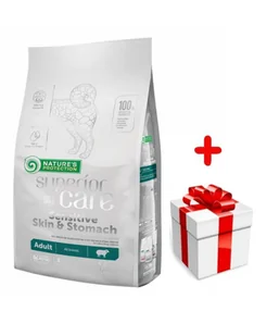 Natures Protection Sensitive Skin & Stomach Adult All Breed 1,5kg - Sucha karma dla psów - miniaturka - grafika 2
