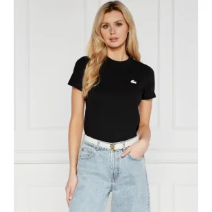Lacoste T-shirt | Slim Fit - Koszulki i topy damskie - miniaturka - grafika 1