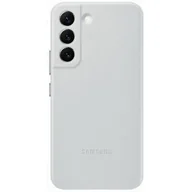 Etui i futerały do telefonów - Samsung Etui Leather Cover do Galaxy S22 EF-VS901LJEGWW Jasnoszary - miniaturka - grafika 1