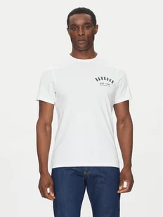 Barbour T-Shirt Preppy MTS0502WH11 Biały Tailored Fit - Koszulki męskie - miniaturka - grafika 1