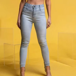 Jeansy damskie LABELLAMAFIA PANTS TWO DENIM - Spodnie damskie - miniaturka - grafika 1