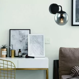 Orlicki Design Kinkiet Bao parette nero fum - Lampy ścienne - miniaturka - grafika 1