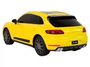 Auto R/C Porsche Macan Turbo 1:24 Rastar Żółty - Samochody i pojazdy dla dzieci - miniaturka - grafika 3