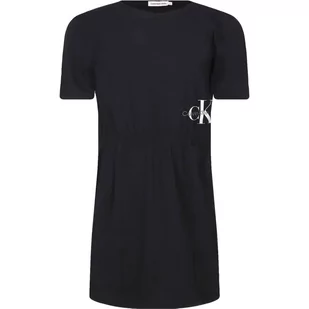 CALVIN KLEIN JEANS Sukienka - Sukienki i spódniczki dla dziewczynek - miniaturka - grafika 1
