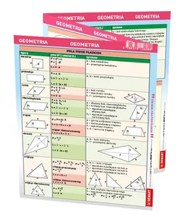 geometria. maxi ściąga - Lektury szkoła podstawowa - miniaturka - grafika 1