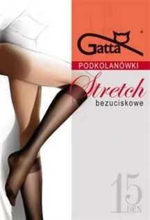 Pończochy - PODKOLANÓWKI STRECH 15DEN GATTA - grafika 1