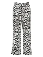 Spodnie damskie - ONLY Spodnie w kolorze kremowo-czarnym - miniaturka - grafika 1