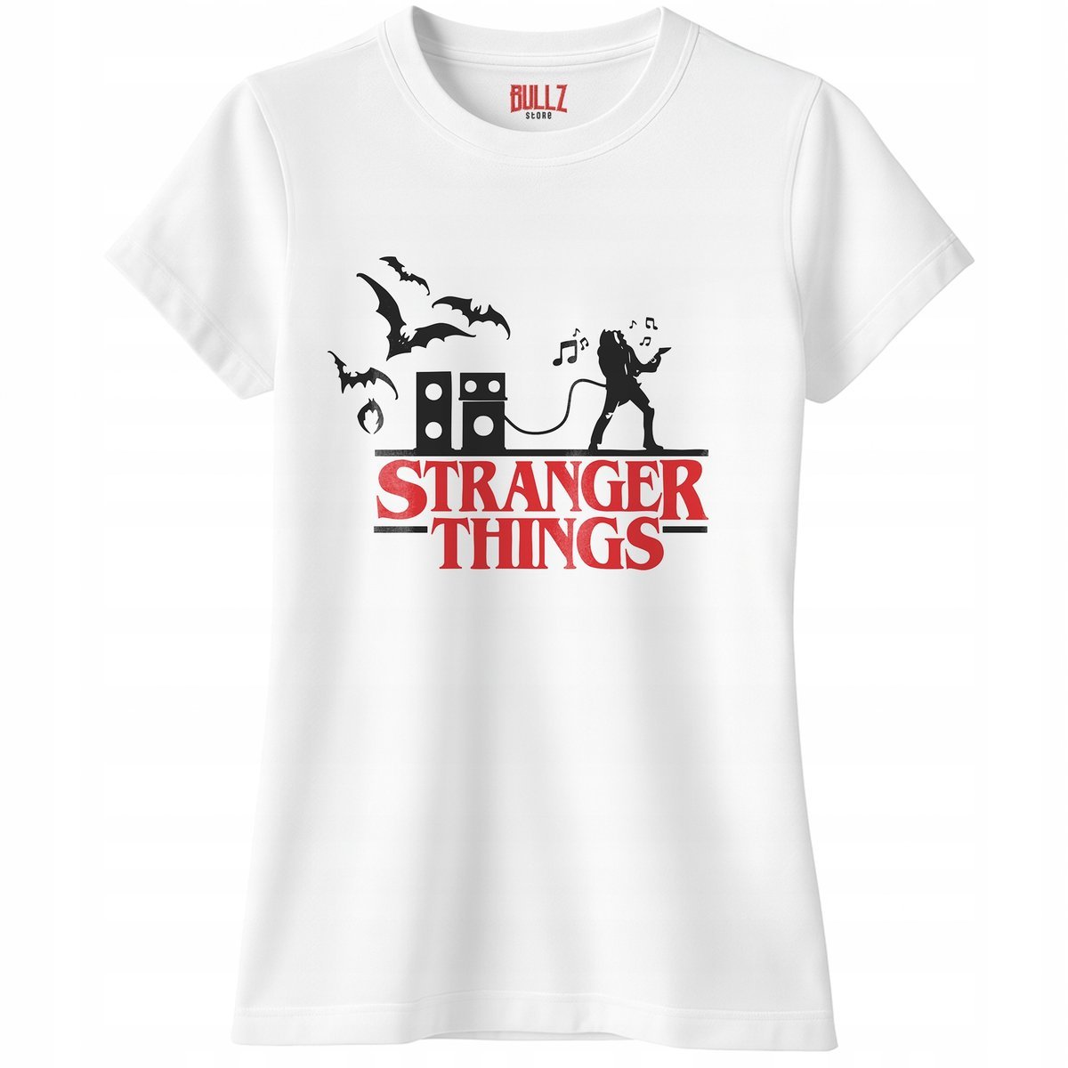 Koszulka biała damska Stranger Things Eleven Serial r. XXL