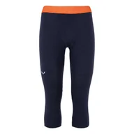 Pozostała odzież narciarska - Getry Salewa Cristallo Warm Merino Responsive Men's 3/4 Tights - męskie - M - miniaturka - grafika 1