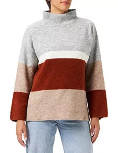 s.Oliver BLACK LABEL Bluza damska, brązowy, M - Bluzy damskie - miniaturka - grafika 1