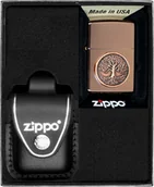 Trafika - Zestaw Zippo Zapalniczka Tree Of Life Copper Emblem Prezentowy No3 - miniaturka - grafika 1