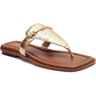 Klapki i japonki damskie - Michael Kors Skórzane japonki LENA - miniaturka - grafika 1