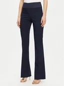 Spodnie damskie - Rinascimento Spodnie materiałowe CFC0123106003 Granatowy Regular Fit - miniaturka - grafika 1